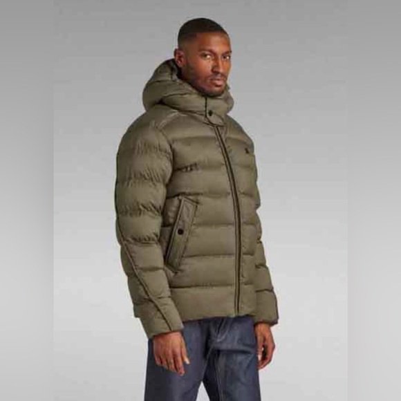 G-STAR RAW • G-WHISTLER PADDED HOODED JACKET - Picture 2 of 11